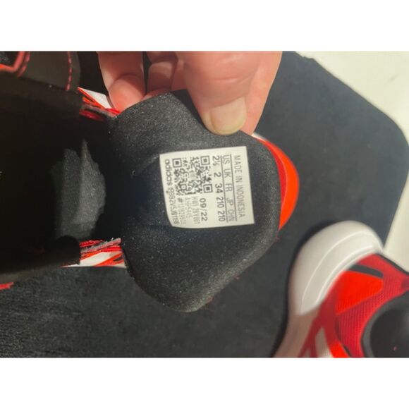 ADIDAS Fortarun 2.0 Cloudfoam Sport Running unisex kids sneaker Size 2 1/2 - Picture 4 of 5